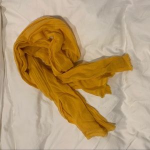 Sunny light cashmere scarf